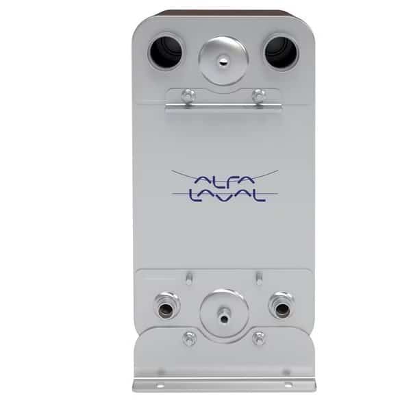 Brazed Plate Heat Exchanger, AISI 316L, Stainless Steel, 90 Plates -Dual Circuit Conderser 975k BTU