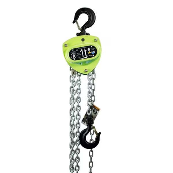 AMH Manual Hoist 0.5t-10'Lift-08'Drop-Overload Protected