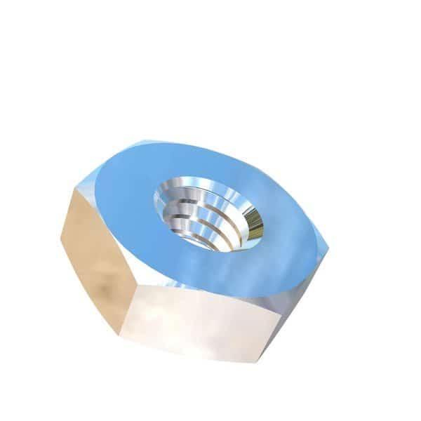 Hex Nut, #8-32, Titanium, Grade 2