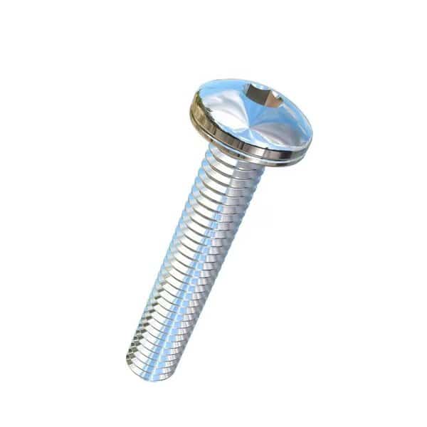 5/16"-18 Socket Head Cap Screw, Socket, Plain Titanium, 1-3/4 in Length
