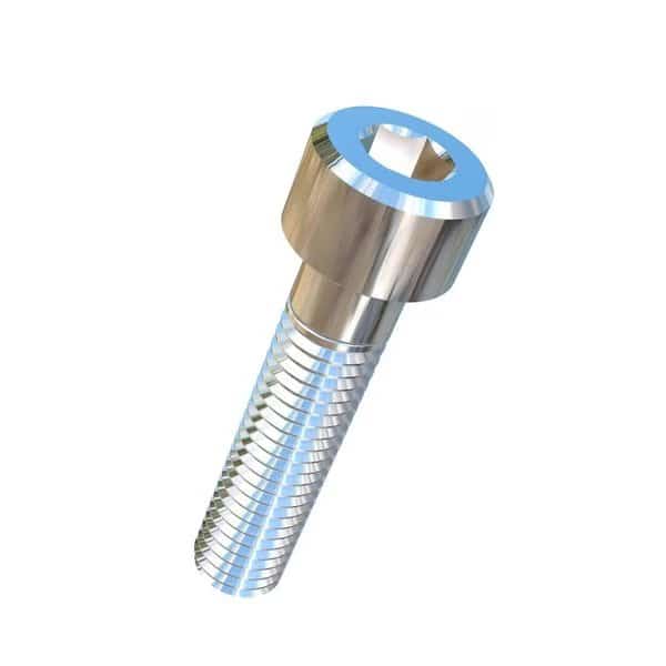 M8-1.25 Socket Head Cap Screw, Titanium, 35 mm Length