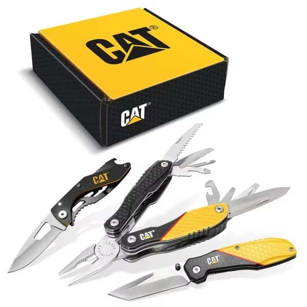 3Pc Mft/Folding Knife/Bottle Opener Set
