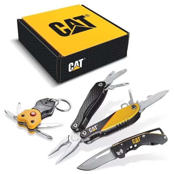 3Pc Mft, Knife And Keychain Tool Set