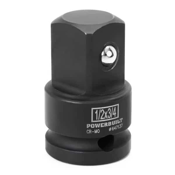 1/2" Drive (F) X 3/4" (M) Impact Adapter