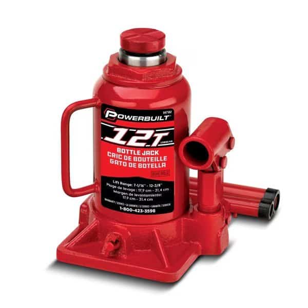 12Ton Shorty Bottle Jack