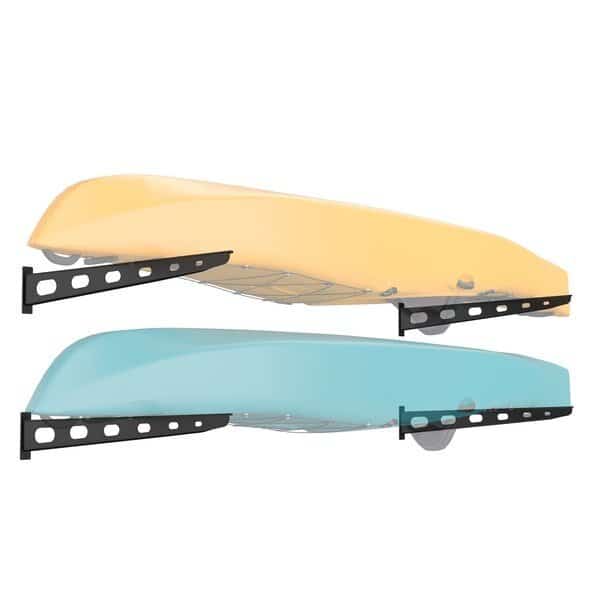 2 Tier Wall Mount Kayak Storage Rack 25