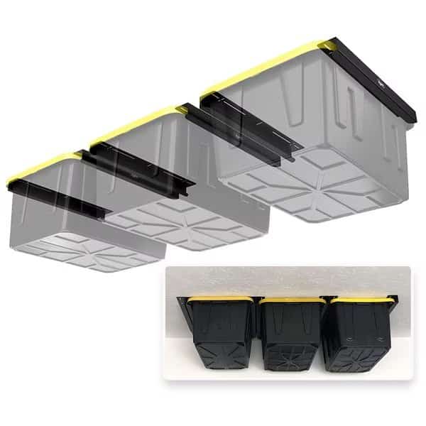 Overhead Bin Rack for Three Bins