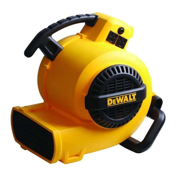Air Mover, 1/5 HP, 600 air flow (CFM), 3 speed, 10 ft. cord.