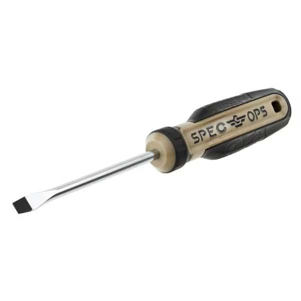 Slotted Screwdriver, 1/4-in x 4-in
