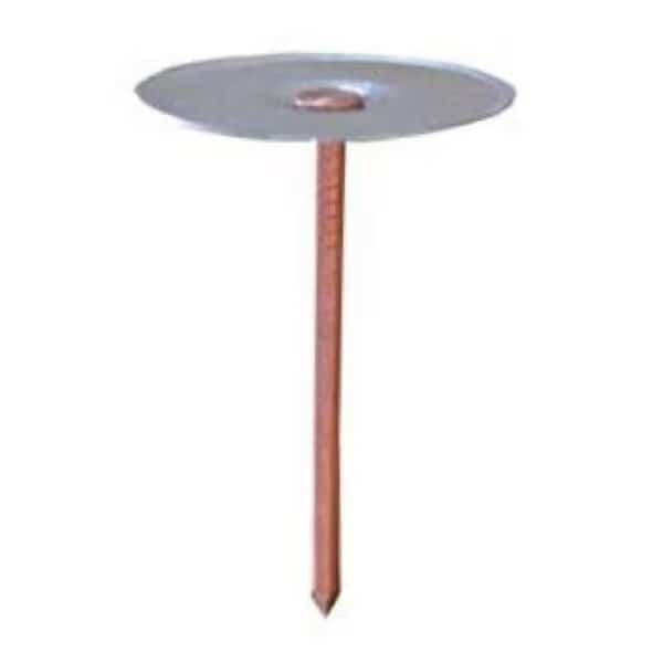 12 Gauge 1" Insul. Cupped Head Pin (100 Pack) Pk