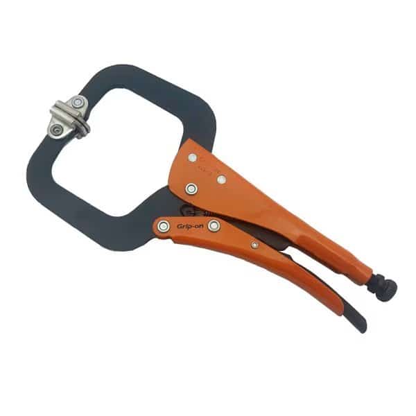 12"C-CLAMP SWIVEL TIPS-ORANGE