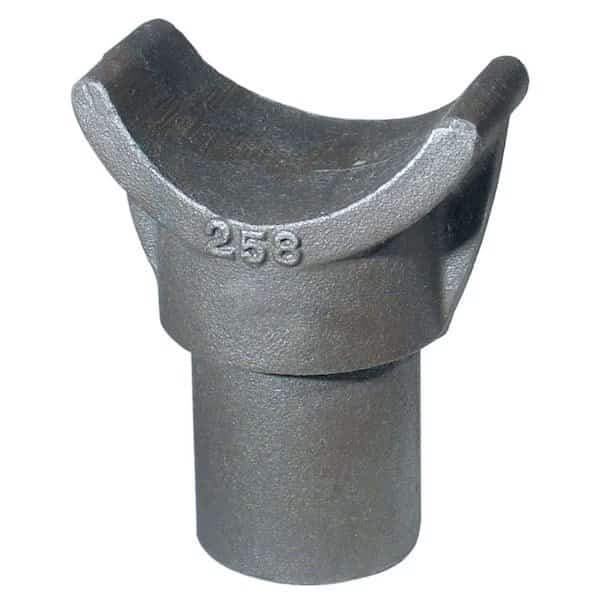 258 6 BLK CI PIPE SAD SUPPRT