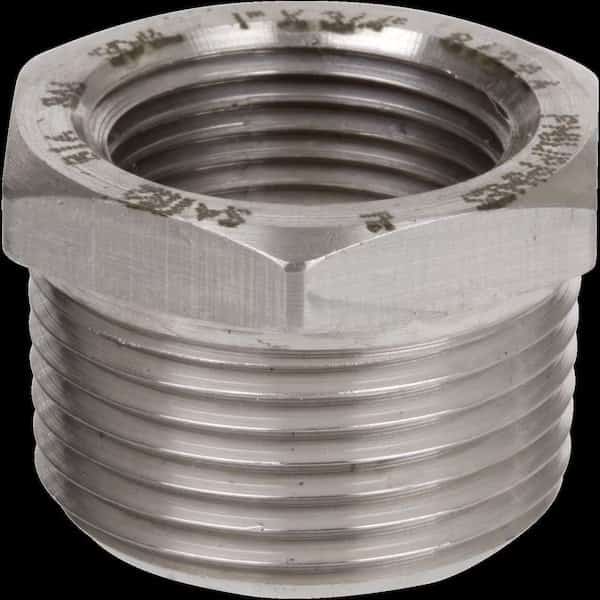 Thrd Bushing, 3M, 316/L, 1X3/4"