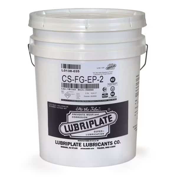 Cs-Fg Ep-2, 35 Lb Pail, Calcium Sulfonate Food Grade Grease