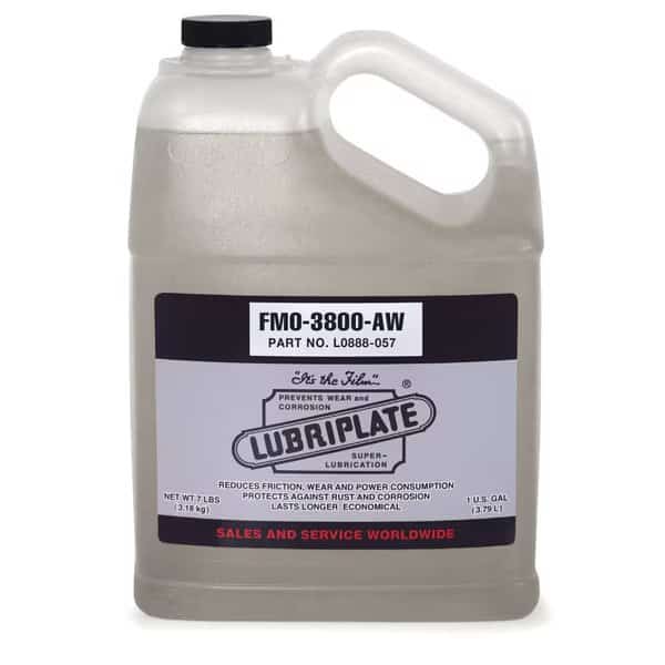 Fmo-3800-Aw, 4/1 Gal Jugs, H-1/Food Grade Usp Mineral Oil Fluid For Gear Boxes, Iso-680, Lubriplate, Mfr#: L0888-057