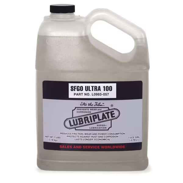 Sfgo Ultra 100, 4/1 Gal Jugs, H-1/Food Grade Synthetic Fluid For Air Compressors, Circulating Systems