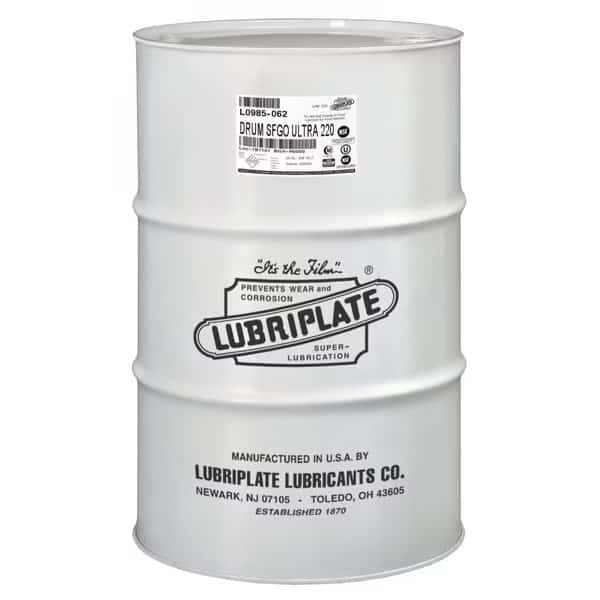 Sfgo Ultra 220, Drum, H-1/Food Grade Synthetic Fluid For Gear Boxes, Iso-220