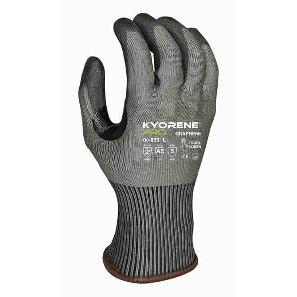 15g  Graphene Liner with Polyurethane Coating (L) PK Gloves, Kyorene Pro, Mfr#: 00-853 (L)