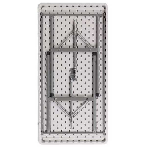 Titan Series 24W x 48L Granite White Plastic Folding Table