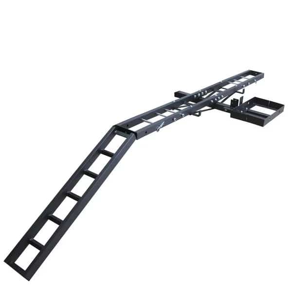 Steel Motorcycle Carrier w/ Gas Can Holder