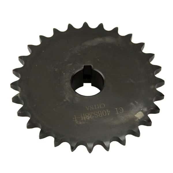 Bored to Size Sprockets: 1 Bore, 40 Chain Size, 28 Teeth