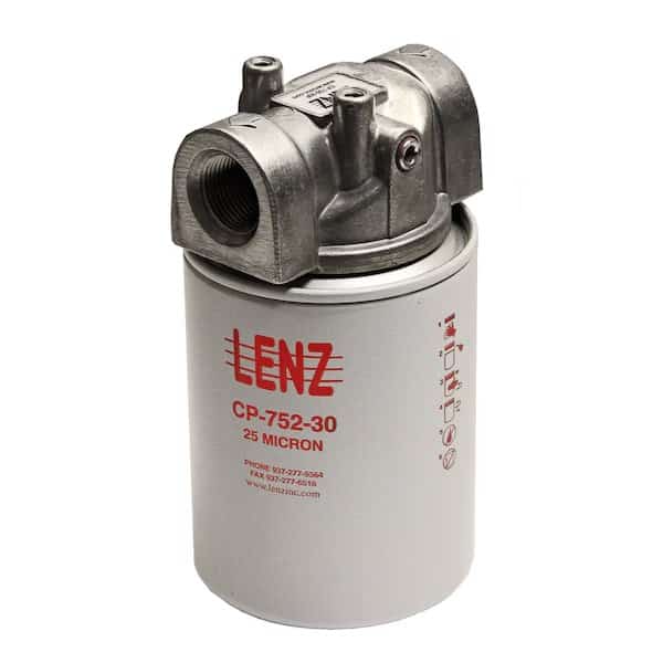 Filter Assembly Spin-On, 25 Micron, 200 PSI, 20 Gpm, 3/4' ' NPTf