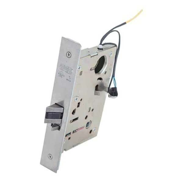 Office or Entry Mortise Lock Body Modified Fail Secure Operation Power Unlock, Authorized Egress