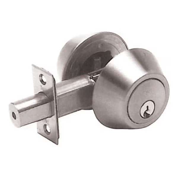 Double Cylinder Grade 3 Deadbolt, SCC, KA4, Satin Nickel