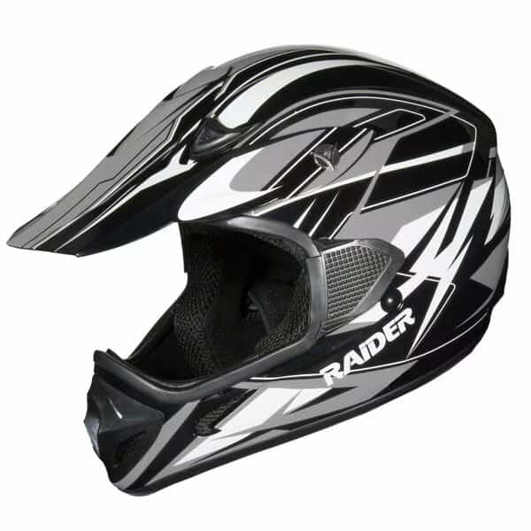 Helmet, Rx1 Adult Mx - Blk/Sil - M