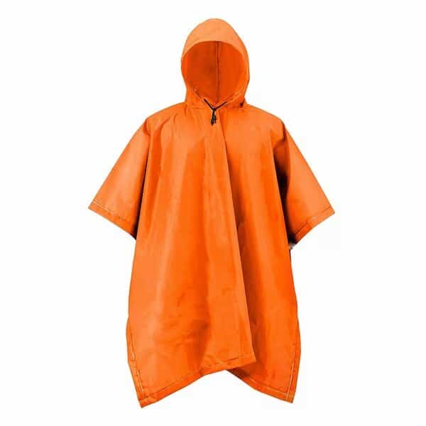 RPS ADULT EVA PONCHO BLAZE ORANGE