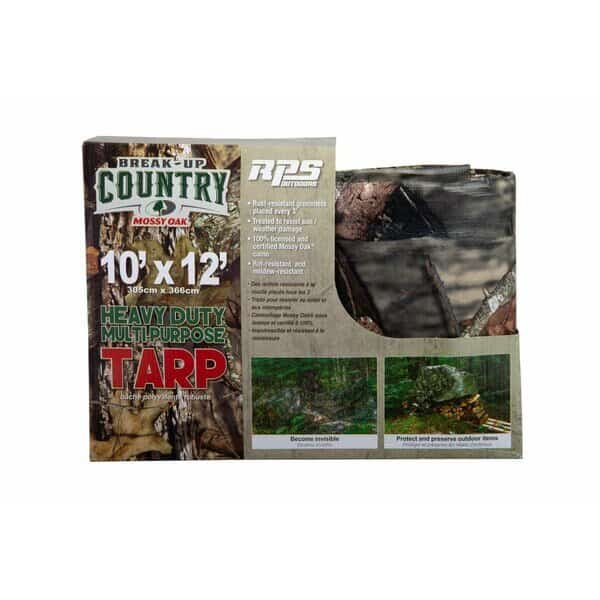 10 ft x 12 ft Tarp, Mossy Oak Camo