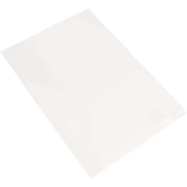 Gusseted Merchandise Bags, 17 x 4 x 24", White, PK 500