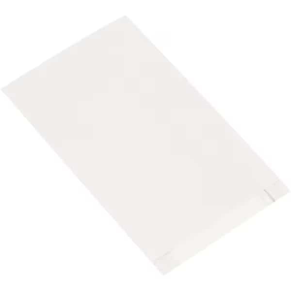 Gusseted Merchandise Bags, 10 x 2 x 15", White, PK 1000