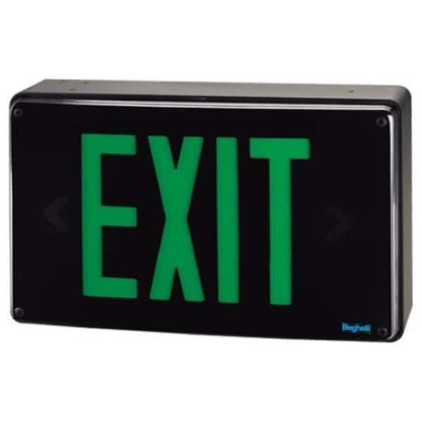 Wet Location, Vandal Resistant Exit Sign