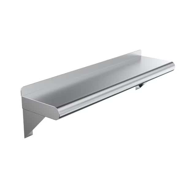 8 in. x 24 in. Stainless Steel Wall Shelf