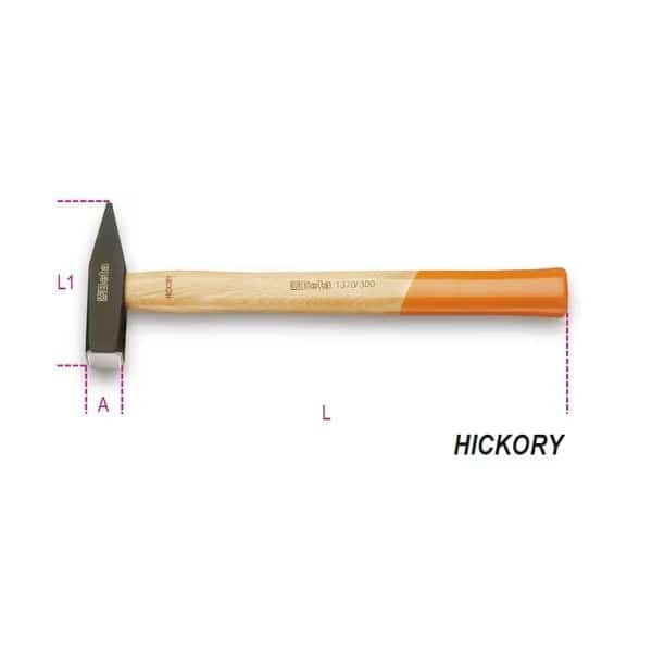 1370 Engineer's Hammer, Hickory Wood Handle, 70 oz.
