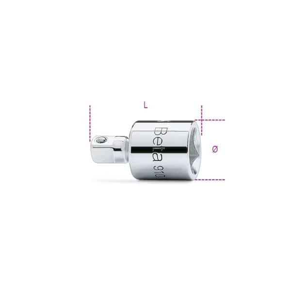 910/15 Adapter, 3/8 in Female and 1/4 in Male Drives