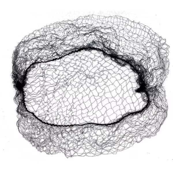 Violette Fine Mesh Black Hair Nets, PK2