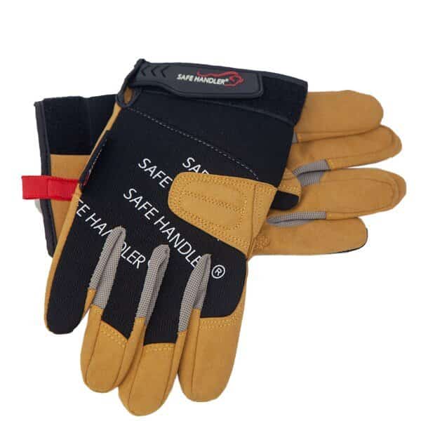 Reinforced Leather Gloves, Large/X-Large, PR