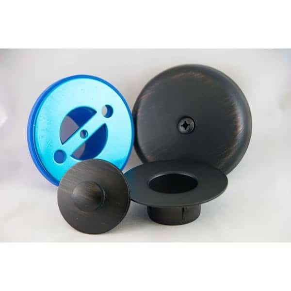 BIG Size Overflow Gasket Kit with Lift Turn Drain, Oil Rubbed Bronze
