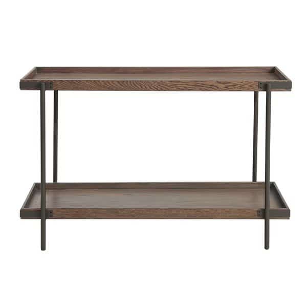 48 X 18 X 30, Oak Top, Rustic Brown