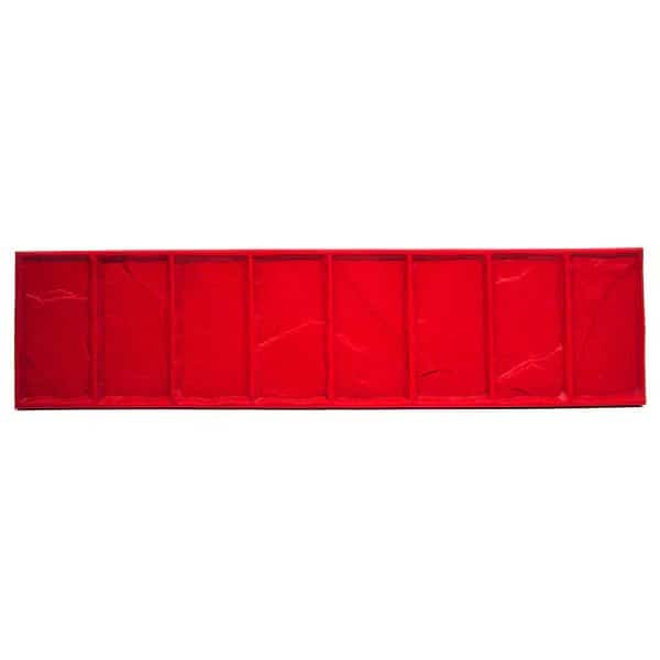 Bon 12-620 Texture Mat, Cut Stone Border, 8 1/2" X 34"