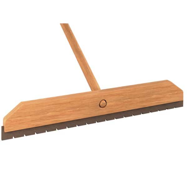 Bon 12-846 Notchedsquareueegee, 24", 5 Foot Wood Handle