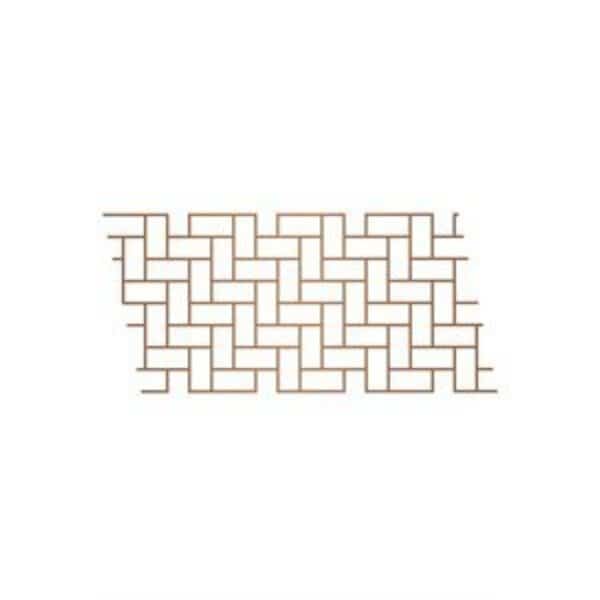 Bon 32-242 Paper Stencil, Herringbone, 33" X 365 Foot