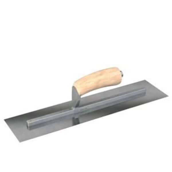 Bon 66-215 Finish Trowel, Square, Carbon Steel, 10 X 3, Wood