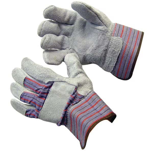 Bon 84-369 Gloves, Leather Palm, Lg, (12 Pr/Pkg)