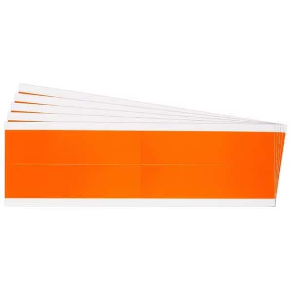 Blank Conduit and Voltage Lbls 1.125 in H x 4.125 in W OR 5/PK