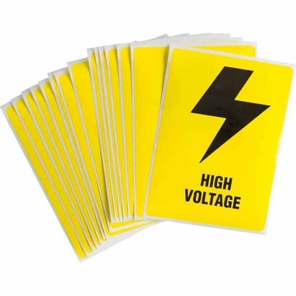 Sign, Danger, Vinyl, Hv, PK25