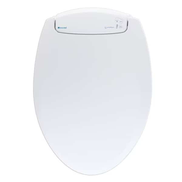 LumaWarm Heated Nightlight Toilet Seat-Elongated White