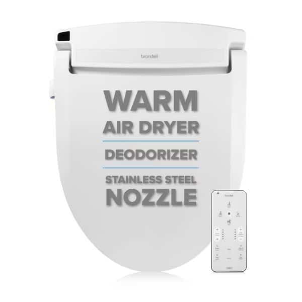 Swash Select DR802 Bidet Seat with Warm Air Dryer and Deodorizer, Elongated White
